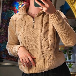 NEW ZIP UP SWEATER